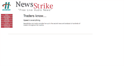 Desktop Screenshot of newsstrike.com