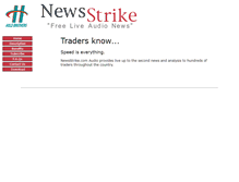 Tablet Screenshot of newsstrike.com